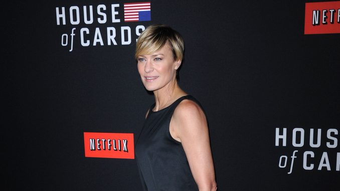 LOS ANGELES - FEB 13: Robin Wright the "House Of Cards" Season
